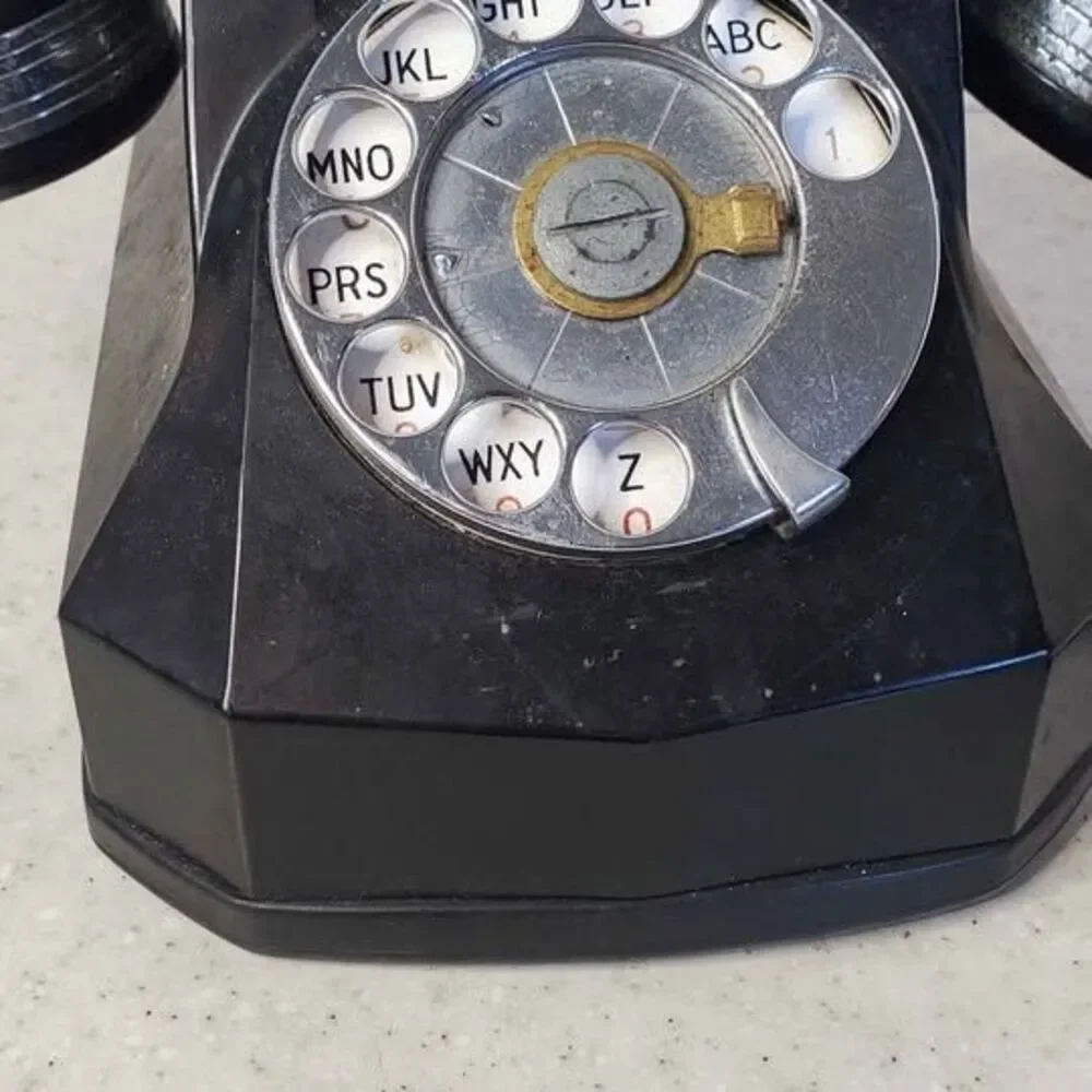 Vintage MCM Monophone Rotary Telephone